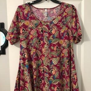 Worn once, LuLaRoe Perfect tee, XL